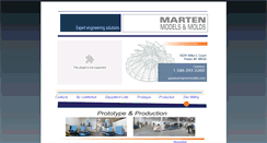 Desktop Screenshot of martenmodels.com